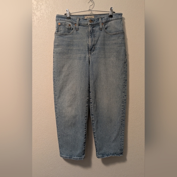 Madewell Balloon Jeans Size 29P - Picture 7 of 13